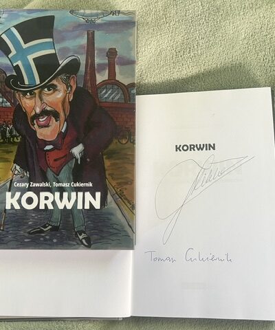 KORWIN książka z autografem autora T. Cukiernika